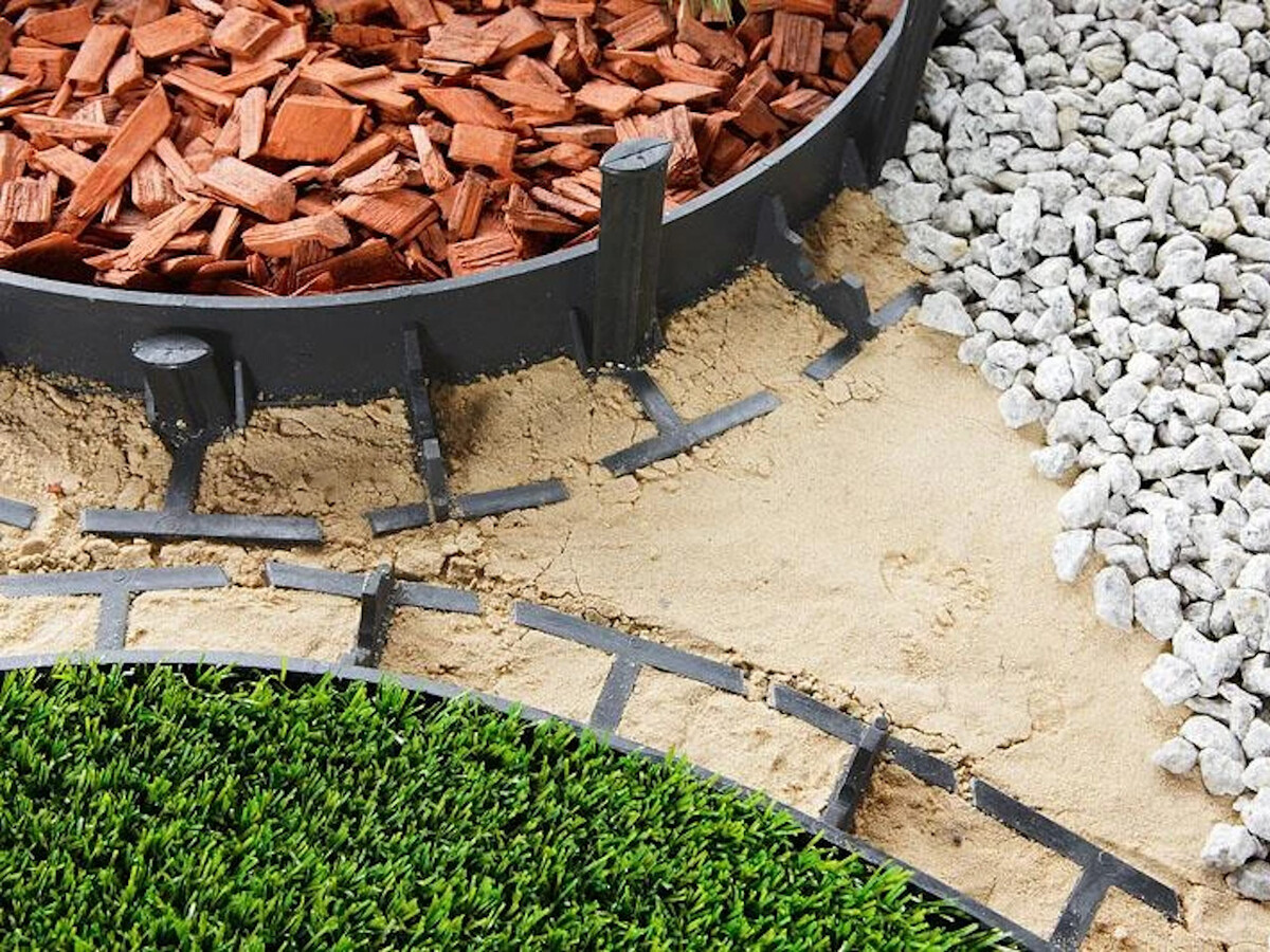 Продажа пластикового бордюра в Кузьмоловском